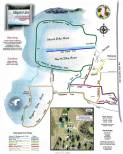 Trail Map for Alligator Lake Park