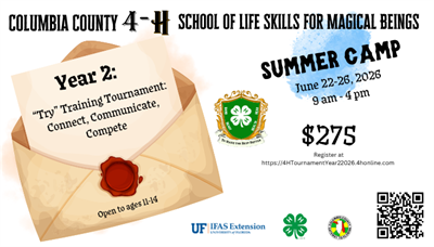 Featured event banner: School of Life Skills for Magical Beings – Year 2: “Try” Training Tournament