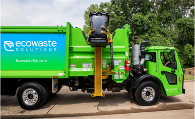 News item banner: New Trash Collection Starts October 1