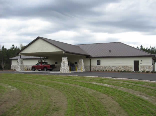 The main building at the westside community center